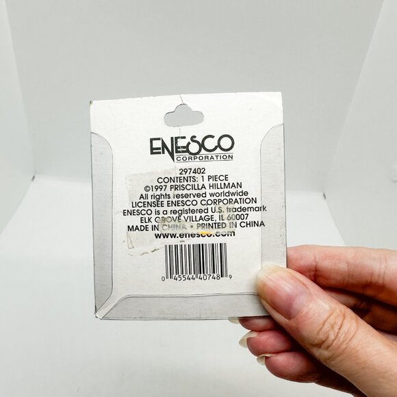 Vtg Calico Kittens Enesco Cat Cats April Showers Rain Umbrella Duck Dog Water - Picture 15 of 16